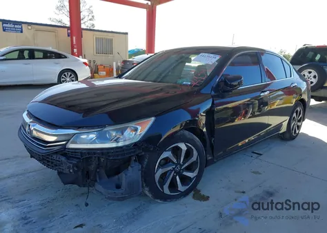 2016 Honda Accord Ex-L V-6 from USA, damaged, VIN 1HGCR3F83GA011095